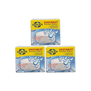 3 Adet 2x250 Gr Nem Alıcı Rutubet Giderici Yedek Tablet Natural