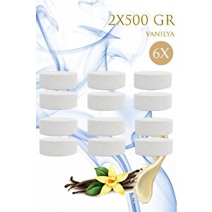 6 Adet 2x500 Gr Nem Alıcı Rutubet Ve Küf Önleyici Yedek Tablet Vanilya