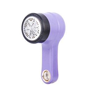 Dn-31 Quilmate Usb Şarj Edilebilir Led Ekran Tiftik Kazak Ve Mobilya Tüy Toplama Makinesi (mor)