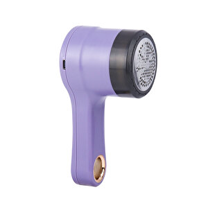 Dn-31 Quilmate Usb Şarj Edilebilir Led Ekran Tiftik Kazak Ve Mobilya Tüy Toplama Makinesi (mor)