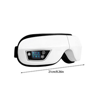Eyeband Kablosuz Bluetooth Müzik Isıtma Ve Titreşim Özellikli Göz Masaj Aleti