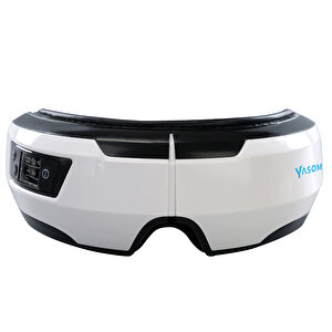 Yasomi Eyeband Kablosuz Bluetooth Müzik Isıtma Ve Titreşim Özellikli Göz Masaj Aleti
