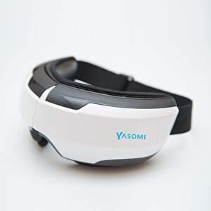Yasomi Eyeband Kablosuz Bluetooth Müzik Isıtma Ve Titreşim Özellikli Göz Masaj Aleti