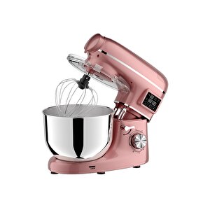 Sm 1504bml Rose Gold Led Ekranlı Kıyma Çekme Aparatlı Blender Stand Mikser Mutfak Şefi 1500w