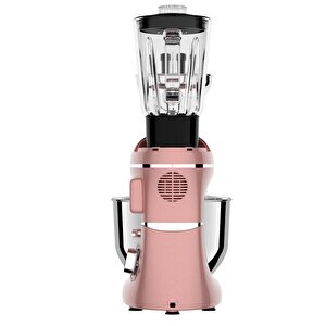Sm 1504bml Rose Gold Led Ekranlı Kıyma Çekme Aparatlı Blender Stand Mikser Mutfak Şefi 1500w