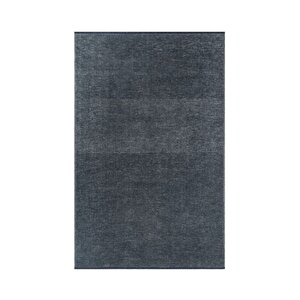 Kilimista troy Yıkanabilir Kaydırmaz, Pamuk Dokuma, Premium Kalite Salon&mutfak&yemek Odası Kilimi Antrasit