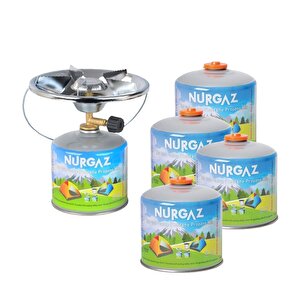 Olympos Ocak+4 Adet 450gr Kartuş Set