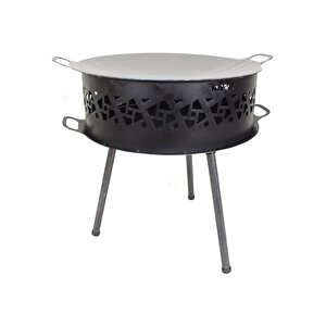 Meriç Şömine Barbekü+firebird Torch Set
