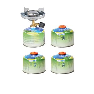 Troya Ocak+3 Adet 230 Gr Kartuş Set