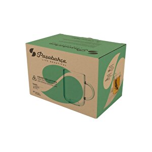 Aware Iconic 4 Lü Cam Kulplu Kupa Bardak - Kupa Bardağı