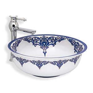 E-7019 Tezgah Üstü Porselen Lavabo