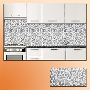 Mutfak Tezgah Arası Seramik Dekor Piero Ares Si̇yah 30x60 Cm