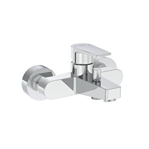 Artema Flow Square Krom Banyo Bataryası + Duxxa Mirage Krom Tepe Duş Seti