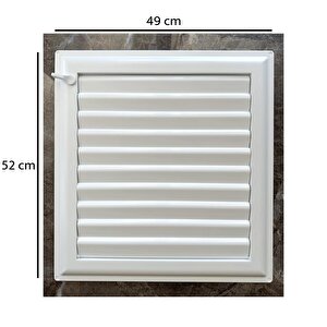 Ubm 49x52 Banyo Wc Havalandırma Menfezi Yapışkanlı (cam Menfez Hediyeli)