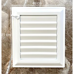Ubm 35x40 Banyo Wc Havalandırma Menfezi Yapışkanlı (cam Menfez Hediyeli)