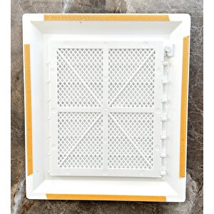 Ubm 35x40 Banyo Wc Havalandırma Menfezi Yapışkanlı (cam Menfez Hediyeli)