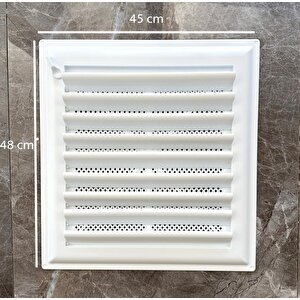 Ubm 45x48 Banyo Wc Havalandırma Menfezi Yapışkanlı (cam Menfez Hediyeli)