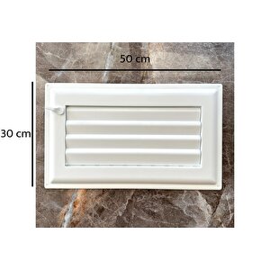 Ubm 30x50 Banyo Wc Havalandırma Menfezi Yapışkanlı (cam Menfez Hediyeli)