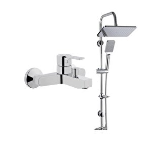Fold S Banyo Bataryası + Duxxa Mirage Tepe Duş Seti