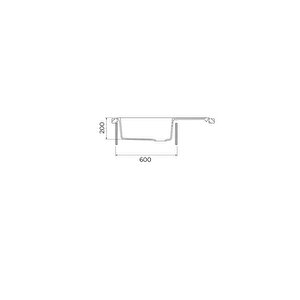 TEKA  CLİVO 60 B-TQ BEYAZ GRANİT EVİYE