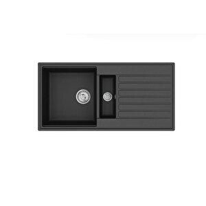 TEKA  CLİFF 60 B-TQ SİYAH GRANİT EVİYE