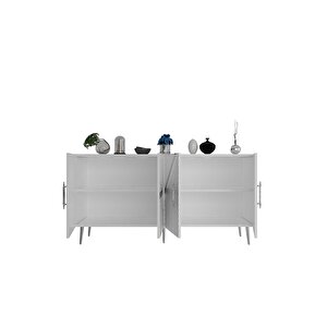 Fuga (kb150) Konsol - Beyaz Gümüş