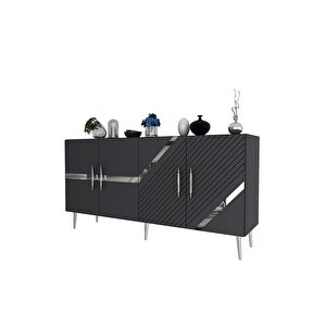 Fuga (kb150) Konsol - Antrasi̇t Gümüş