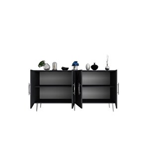 Fuga (kb150) Konsol - Antrasi̇t Gümüş