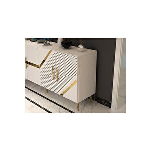Fuga (kb150) Konsol - Beyaz Altin Beyaz-Altın