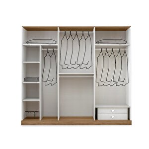 Oli̇mpos Mdf 6 Kapili Dolap