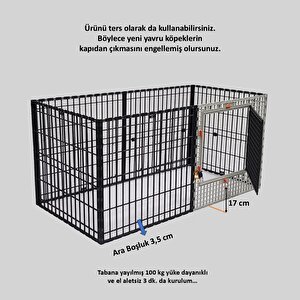 60cm X 120cm Yükseklik 60cm Eko Köpek Kafesi, Kedi, Tavşan, Çit, Kafes