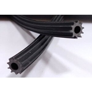 Sineklik Fitili 4,5 Mm Siyah 10 Metre
