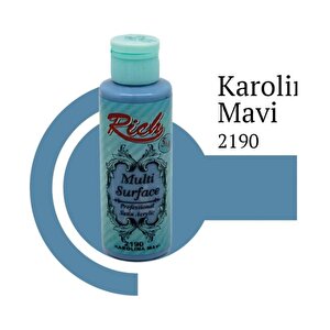 Rich Multi Surface 2190 Karolina Mavi Akrilik Boya 120 Cc