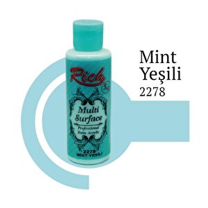 Rich Multi Surface 2278 Mint Yeşili Akrilik Boya 120 Cc