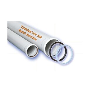 Ege Yıldız 110x2000 Pvc Boru 2,2 Mm