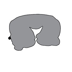 Jr Gear U Pillow Boyun Yastığı-gri̇