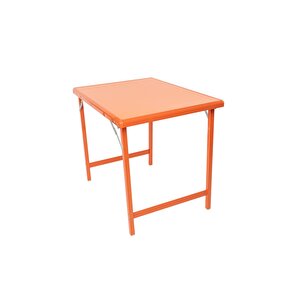 Andoutdoor French 4 Masa Ve Sandalye Seti-turuncu