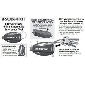Swisstech Bodygard Esc 5 In 1 Çok Fonksiyonlu Alet