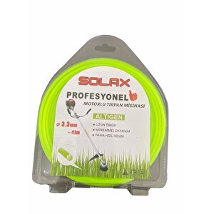 Solax Altıgen Tırpan Misinası 3,3 Mm 41 Metre