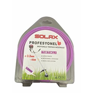 Solax Tırtıklı Tırpan Misinası 3,3 Mm 45 Metre
