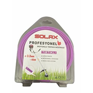 Solax Tırtıklı Tırpan Misinası 3,3 Mm 45 Metre