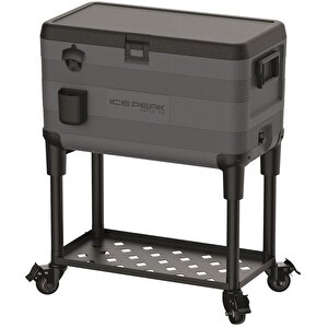 Icepeak Patio 70 Tekerlekli Raflı Buzluk 65.8 Litre