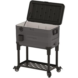 Icepeak Patio 70 Tekerlekli Raflı Buzluk 65.8 Litre