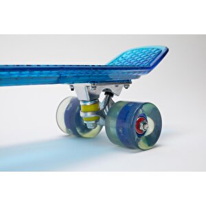 Xslide 22 Ledli Kaykay-laci̇vert
