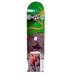Xslide Skateboard Kaykay-yeşi̇l-si̇yah
