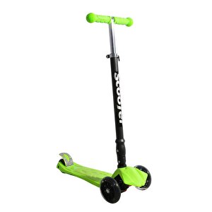 Xslide Işıklı Tekerlekli Scooter-yeşi̇l