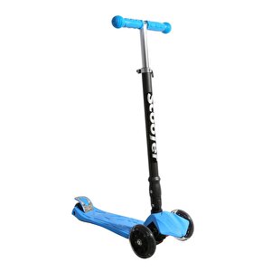 Xslide Işıklı Tekerlekli Scooter-mavi̇