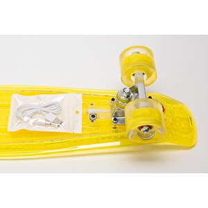 Xslide 22 Ledli Kaykay-sari