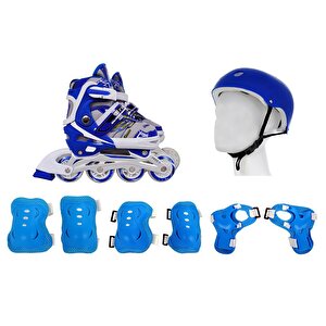 Xslide Inline Paten Set-mavi̇ 34-37