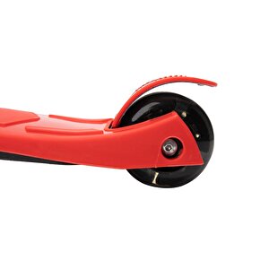 Xslide Işıklı Tekerlekli Scooter-kirmizi